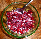 IreneAndJohn-PomegraniteSeedsWithCream