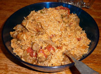 Someone-SausageAndRiceDish