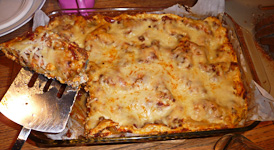 Sandy-Lasagne