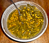 Manny-CornAndGreenBeans