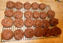 Irene-CupcakesWithChocolateFrosting